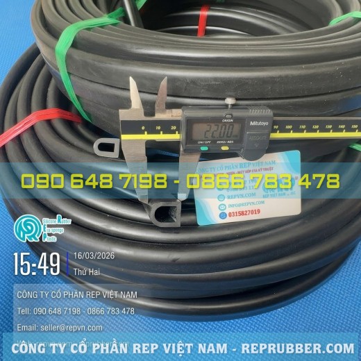 Giải pháp gioăng cao su chữ D chuyên dụng cho hệ thống cửa công nghiệp và tàu biển