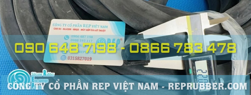 Gioăng cao su xốp chữ D và giải pháp làm kín chuyên dụng cho sản xuất công nghiệp