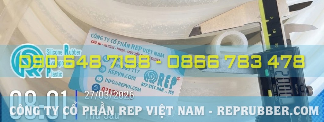 Gioăng silicone chữ E chịu nhiệt chuyên dụng cho hệ thống lò sấy