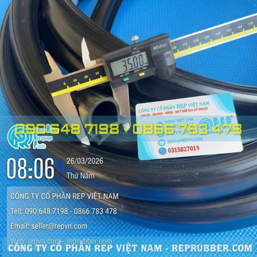 Phân biệt và lựa chọn gioăng cao su kho lạnh chữ D và chữ H