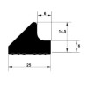 Ron cao su ống cống TG 14x25