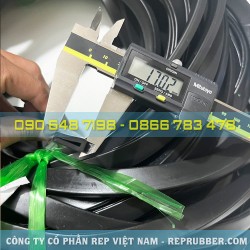Gioăng cao su EPDM chữ U 7x17x2 Gioăng cao su EPDM chữ U 7x17x2