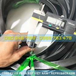 Gioăng cao su EPDM chữ U 7x17x2 Gioăng cao su EPDM chữ U 7x17x2