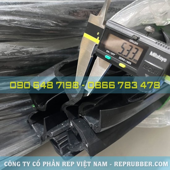 Gioăng cao su EPDM chữ J 44x26x5