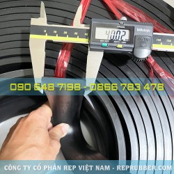 Gioăng cao su EPDM chữ nhật 8x40 Gioăng cao su EPDM chữ nhật 8x40