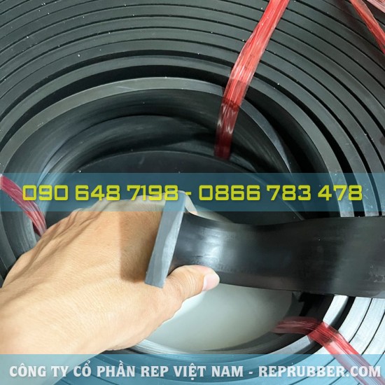 Gioăng cao su EPDM chữ nhật 8x40