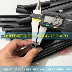 Gioăng cao su thường chữ J 18x12x2.4 Gioăng cao su thường chữ J 18x12x2.4