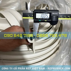 Gioăng cao su xốp chữ P 10x20x4 Gioăng cao su xốp chữ P 10x20x4