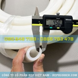 Ống silicon trắng 18x27 Ống silicon trắng 18x27