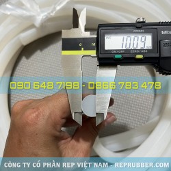 Gioăng silicon chữ D 10x15 Gioăng silicon chữ D 10x15