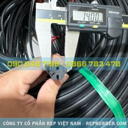 Gioăng cao su EPDM chữ H 15x14x2x3 Gioăng cao su EPDM chữ H 15x14x2x3