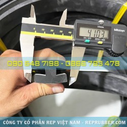 Gioăng cao su EPDM chữ H 41x23.5x8.5 Gioăng cao su EPDM chữ H 41x23.5x8.5