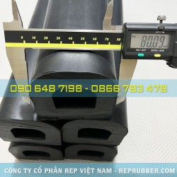 Gioăng cao su EPDM chữ D 80x70x20 Gioăng cao su EPDM chữ D 80x70x20