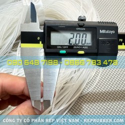 Gioăng silicon trắng phi 2 Gioăng silicon trắng phi 2