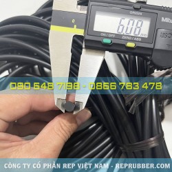 Gioăng cao su EPDM phi 6 Gioăng cao su EPDM phi 6