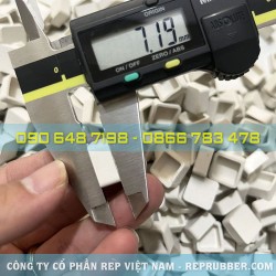 Nắp cao su EPDM trắng 12.3x15.3 Nắp cao su EPDM trắng 12.3x15.3