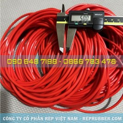 Oring silicon đỏ chịu nhiệt 153x163x5 Oring silicon đỏ chịu nhiệt 153x163x5