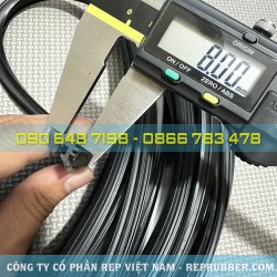 Gioăng cao su EPDM cửa kính 8x12.5x5 Gioăng cao su EPDM cửa kính 8x12.5x5