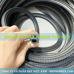 Gioăng cao su xốp kẽm U 17.5x11x4.2- XK 12 Gioăng cao su xốp kẽm U 17.5x11x4.2- XK 12