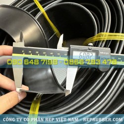 Gioăng cao su EPDM chữ P 60x4.5x1.5 Gioăng cao su EPDM chữ P 60x4.5x1.5