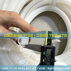 Gioăng silicon trắng chữ D 14x20x1 Gioăng silicon trắng chữ D 14x20x1