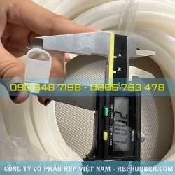 Gioăng silicon trắng chữ D 14x20x1 Gioăng silicon trắng chữ D 14x20x1