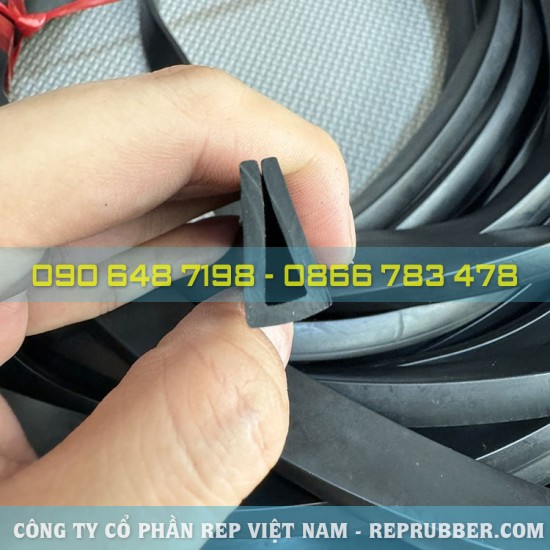 Gioăng cao su EPDM chữ U 9x17x2