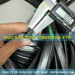 Gioăng cao su EPDM chữ T 17x7x3 Gioăng cao su EPDM chữ T 17x7x3
