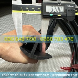 Gioăng cao su EPDM xe tải chữ H 55x31x5 Gioăng cao su EPDM xe tải chữ H 55x31x5