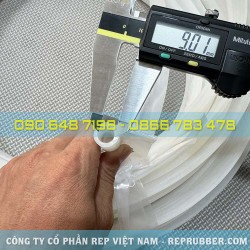 Gioăng silicon trắng chữ P 33x13x2 Gioăng silicon trắng chữ P 33x13x2