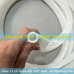 Gioăng silicon trắng chữ P 33x13x2 Gioăng silicon trắng chữ P 33x13x2