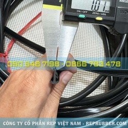 Gioăng cao su EPDM chữ T 8x12x2 Gioăng cao su EPDM chữ T 8x12x2