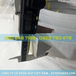 Gioăng cao su EPDM xám tam giác 50x50 Gioăng cao su EPDM xám tam giác 50x50