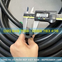 Gioăng cao su EPDM chữ D 22x20x3 Gioăng cao su EPDM chữ D 22x20x3