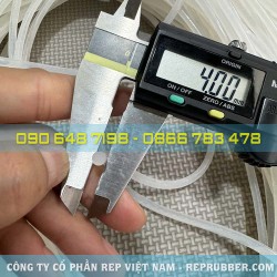 Gioăng silicon phi 4 Gioăng silicon phi 4