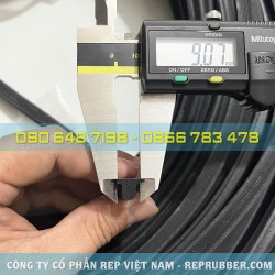 Gioăng cao su xốp chữ T 8x9x2 Gioăng cao su xốp chữ T 8x9x2