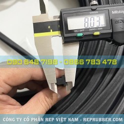 Gioăng cao su xốp chữ T 8x9x2 Gioăng cao su xốp chữ T 8x9x2
