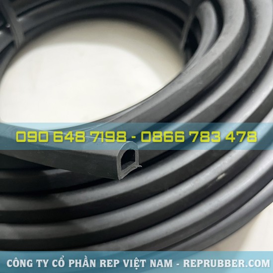 Gioăng cao su EPDM chữ D 20x13x3