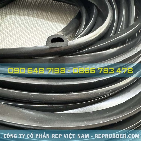 Gioăng cao su EPDM chữ D 15x8.5x3