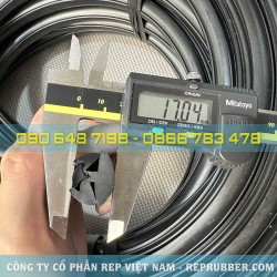 Gioăng cao su EPDM chữ H 21x17 Gioăng cao su EPDM chữ H 21x17