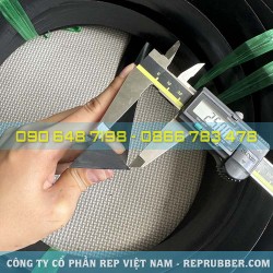 Gioăng cao su EPDM tam giác 25x25 Gioăng cao su EPDM tam giác 25x25