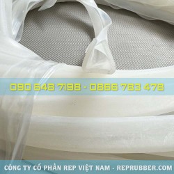 Gioăng silicon trắng chữ U 25x25x3 Gioăng silicon trắng chữ U 25x25x3