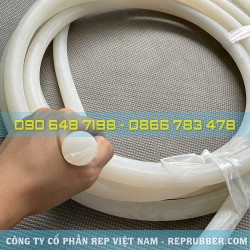 Gioăng silicon trắng trong phi 22 Gioăng silicon trắng trong phi 22