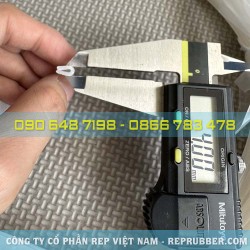 Gioăng silicon trắng trong chữ U 4x7x1.5 Gioăng silicon trắng trong chữ U 4x7x1.5