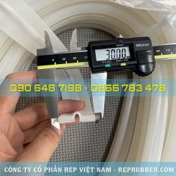 Gioăng silicon trắng 14x10.3x5 Gioăng silicon trắng 14x10.3x5