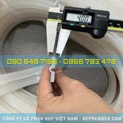 Gioăng silicon trắng 14x10.3x5 Gioăng silicon trắng 14x10.3x5