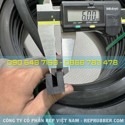 Gioăng cao su chữ U 17x19x5 Gioăng cao su chữ U 17x19x5