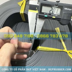Gioăng cao su chữ nhật 2x40 Gioăng cao su chữ nhật 2x40