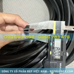 Gioăng cao su NBR chữ U 8x12x3 Gioăng cao su NBR chữ U 8x12x3