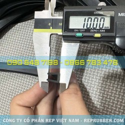 Gioăng cao su EPDM chữ U 8x10x1.5 Gioăng cao su EPDM chữ U 8x10x1.5
